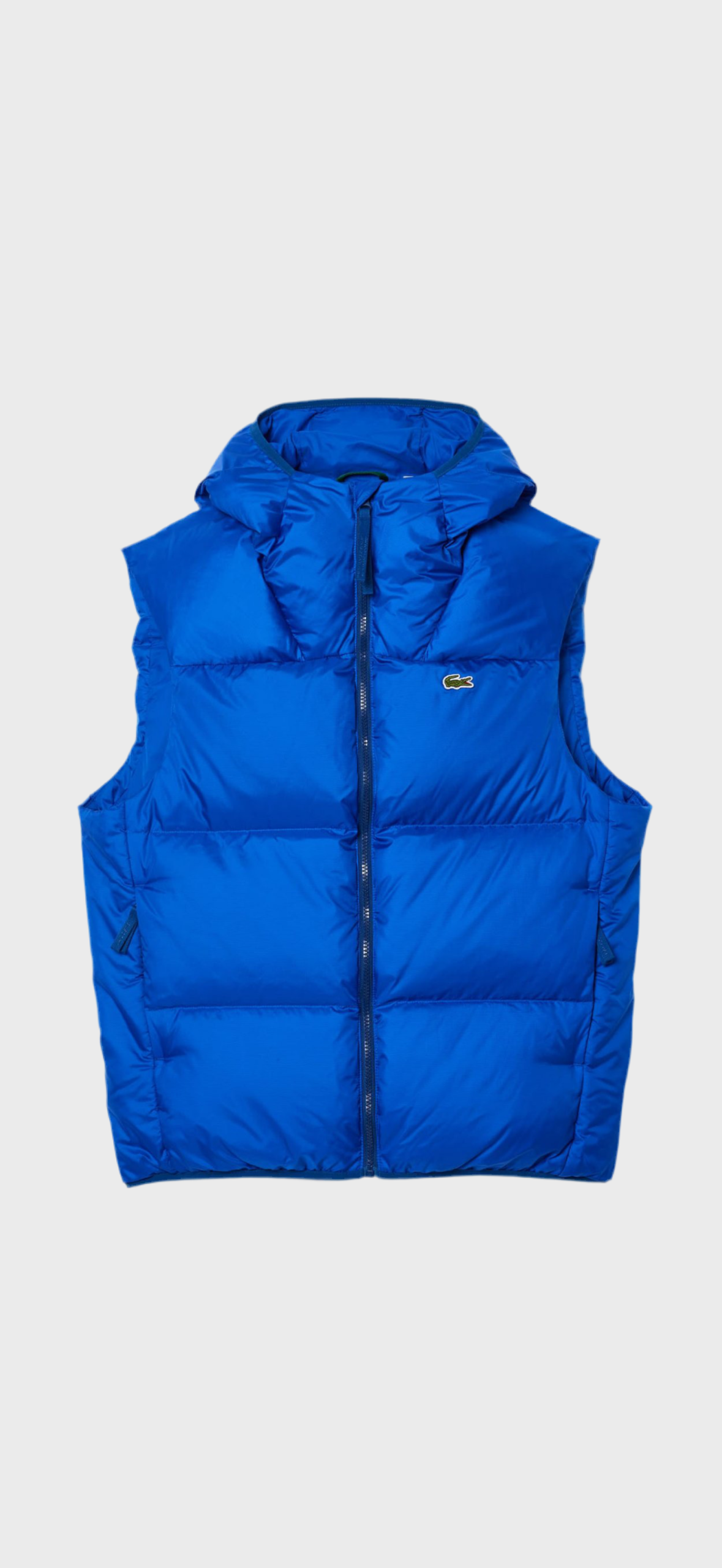 Doudoune Sans Manches bleu crocodile