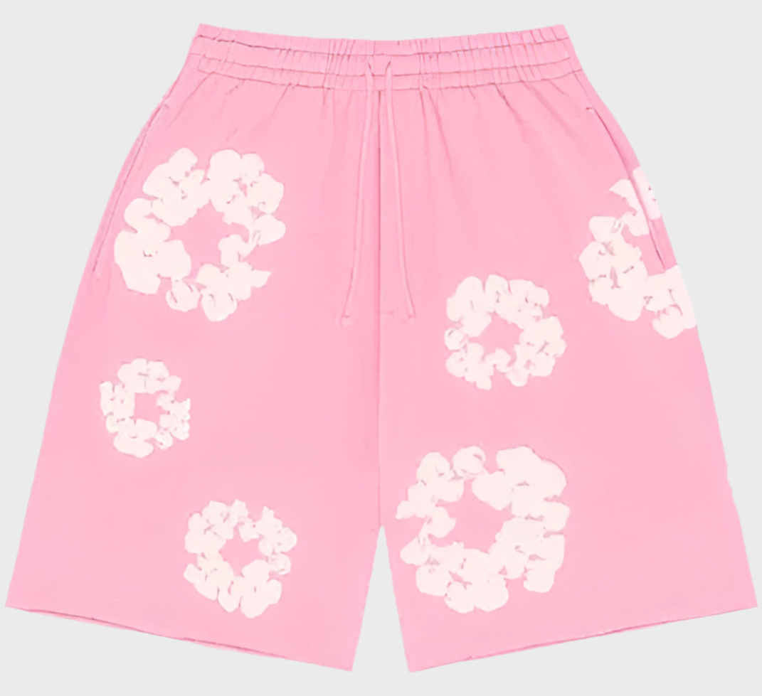 Short De nime rose