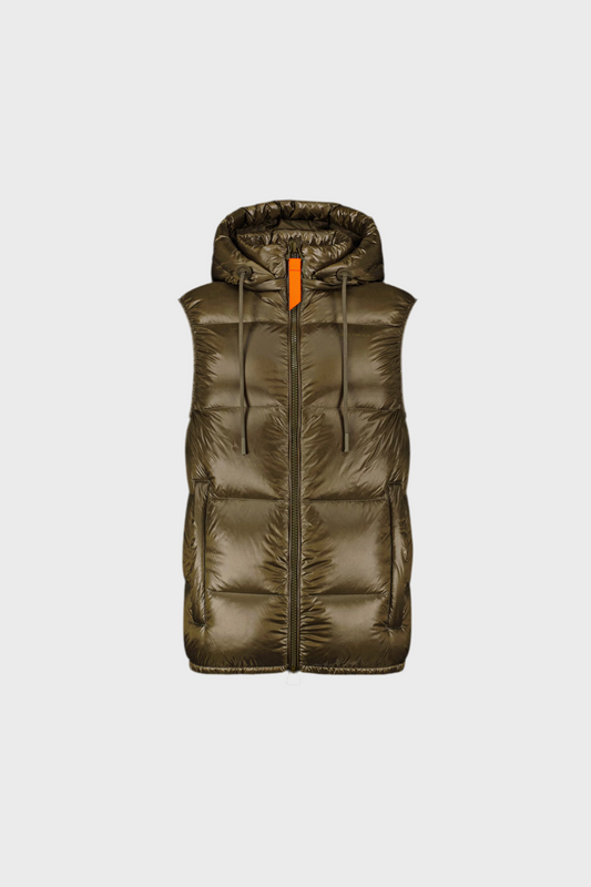 Doudoune Sans Manches ud marron