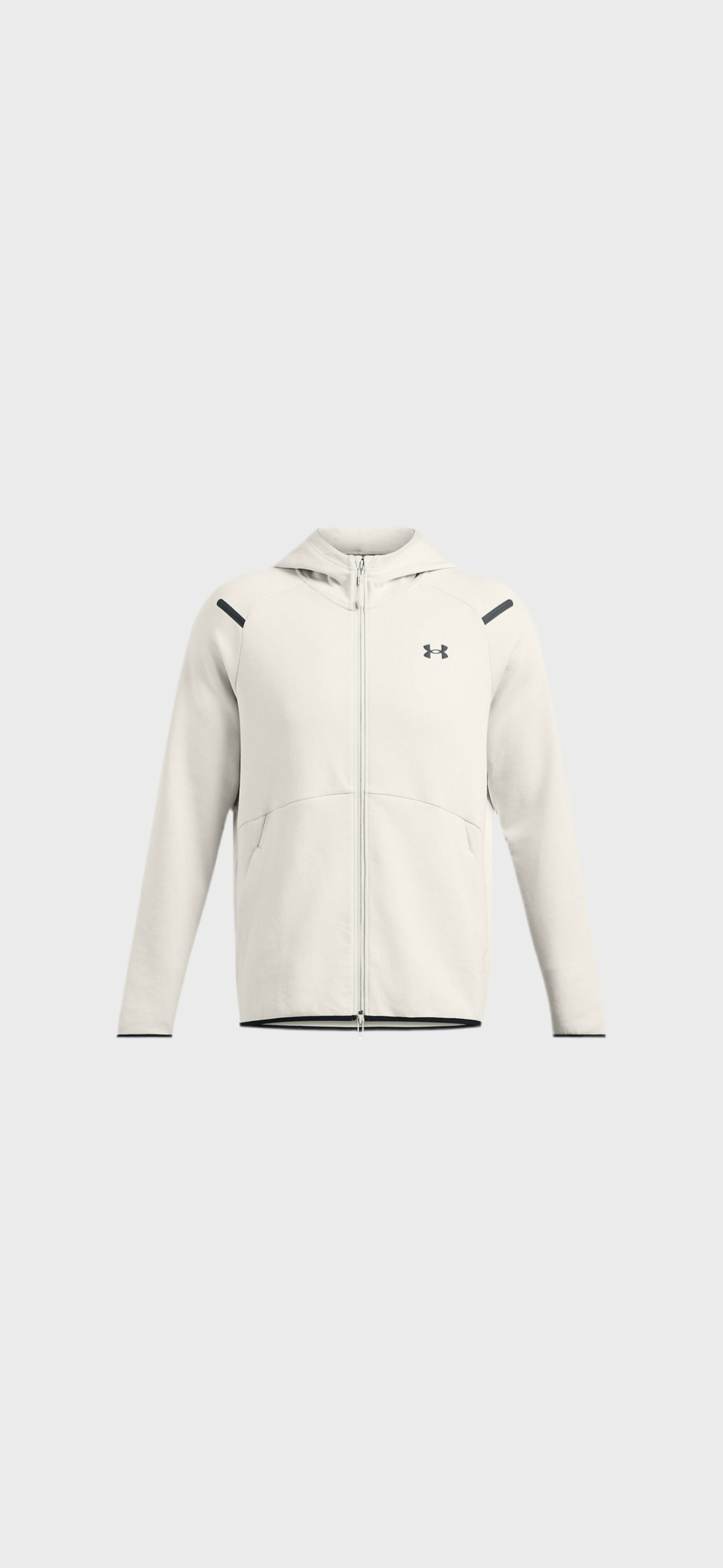 Veste blanche logo noir