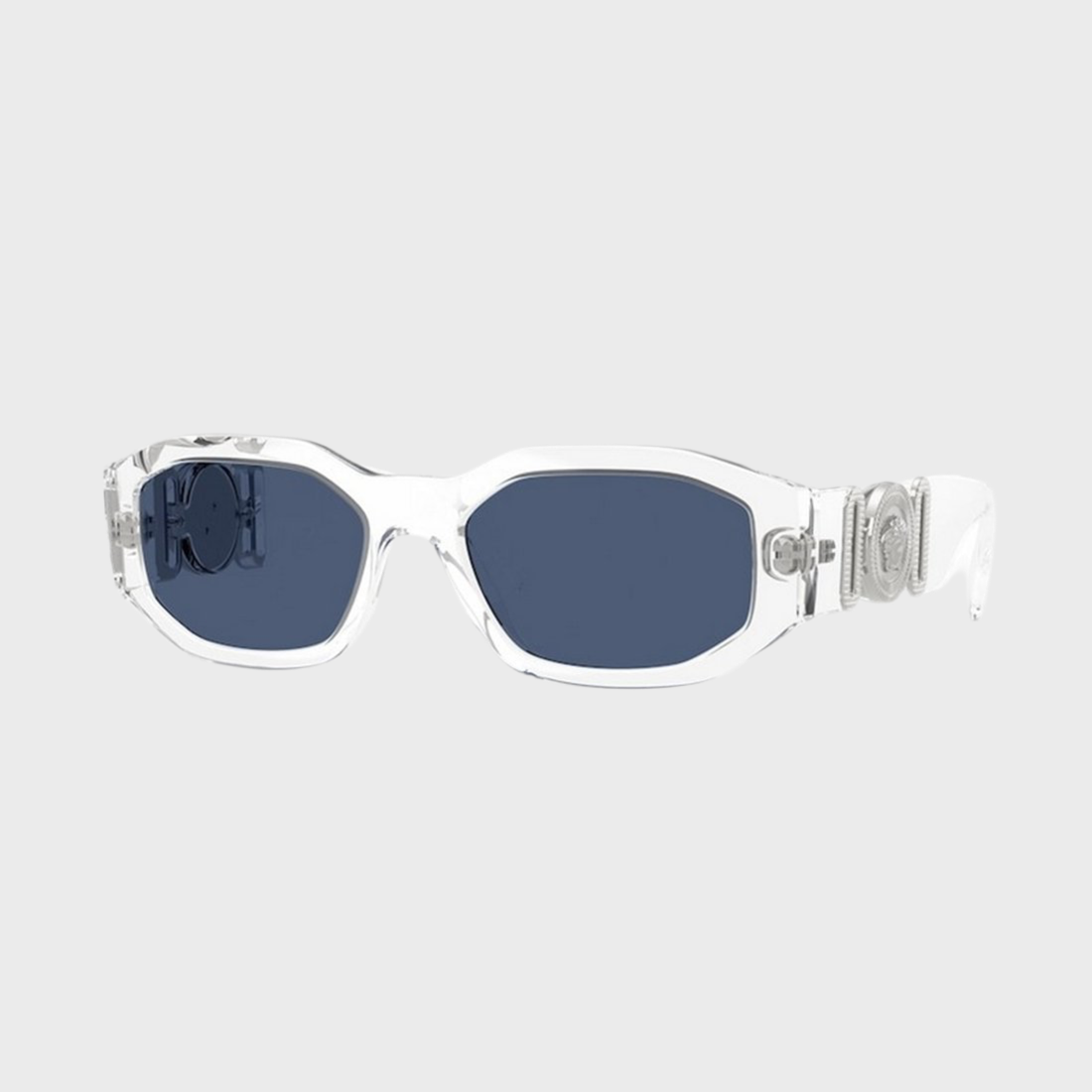 Lunette Versaille transparent glace bleu foncé